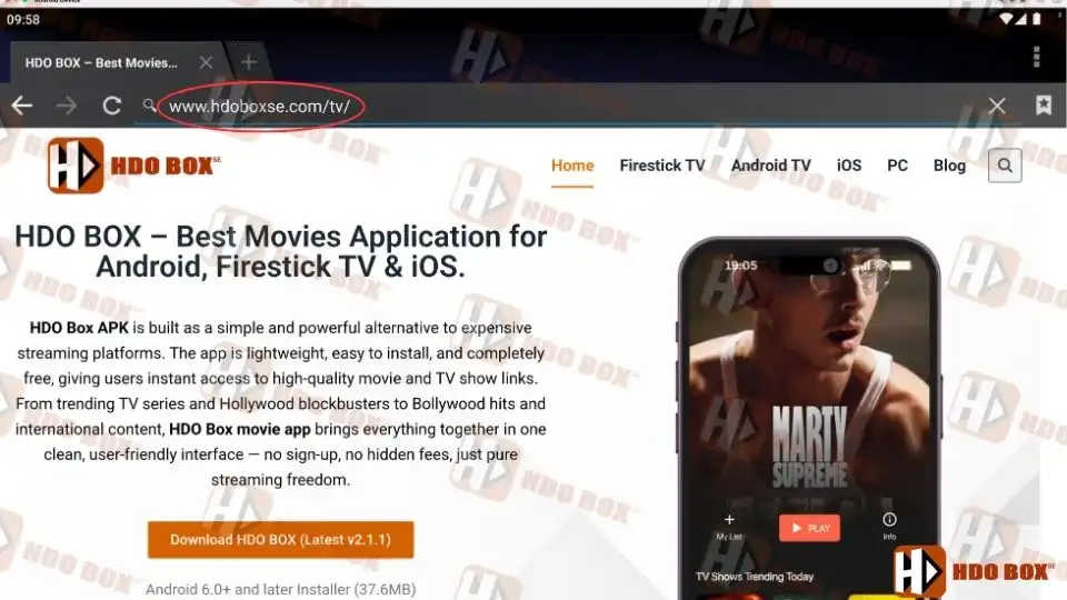 Download the HDO Box APK for PC.